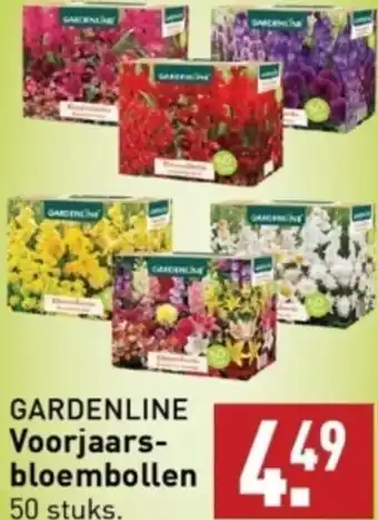 ALDI GARDENLINE Voorjaarsbloembollen 50 stuks. aanbieding