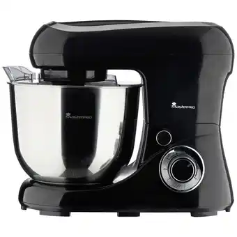 Conrad MasterPRO Foodprocessor 1300 W Zwart/RVS aanbieding