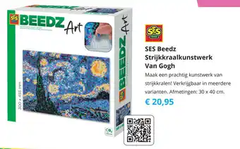 Tom SES Beedz Strijkkraalkunstwerk Van Gogh aanbieding