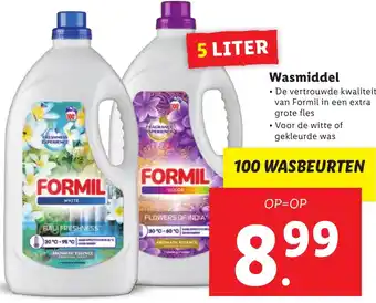 Lidl Wasmiddel 5 liter aanbieding