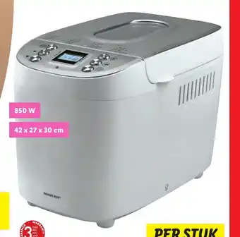 Lidl Silver crest broodbakmachine per stuk aanbieding