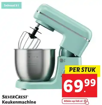 Lidl Silvercrest keukenmachine per stuk aanbieding