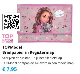 Tom TOPModel Briefpapier in Registermap aanbieding