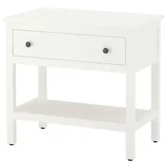 IKEA Hemnes Open kast voor wastafel met 1 lade, wit, 82x48x76 cm aanbieding
