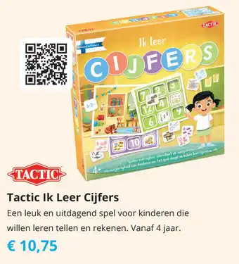 Tom Tactic Ik Leer Cijfers aanbieding