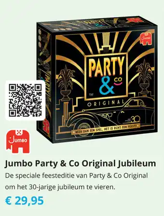 Tom Jumbo Party & Co Original Jubileum aanbieding