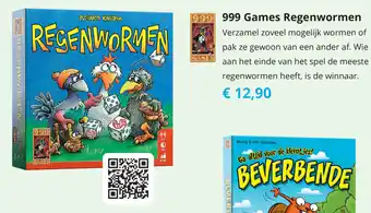 Tom 999 Games Regenwormen aanbieding