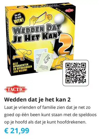 Tom Wedden dat je het kan 2 aanbieding