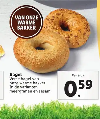 Lidl Bagel aanbieding