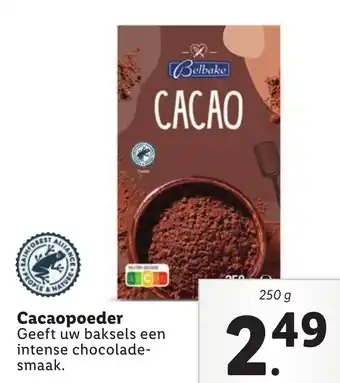 Lidl Cacaopoeder 250 g aanbieding