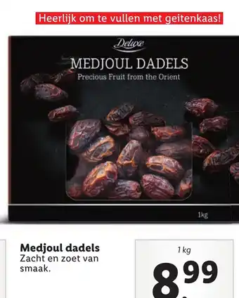 Lidl Medjoul dadels 1 kg aanbieding