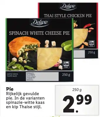 Lidl Pie 250 g aanbieding