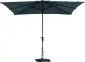 Blokker Madison parasol Syros luxe - grijs - 280x280 cm aanbieding