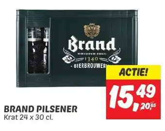 Dekamarkt BRAND PILSENER krat 24 x 30 cl aanbieding