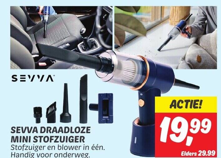 Mini Stofzuiger Voor Op Het Bureau,2 Standen Draadloze