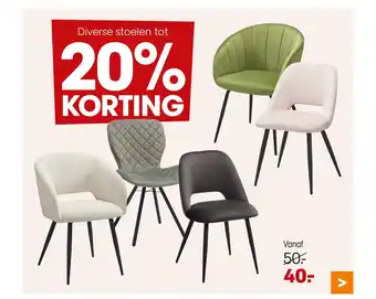 Kwantum Diverse stoelen tot aanbieding