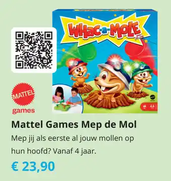 Tom Mattel Games Mep de Mol aanbieding