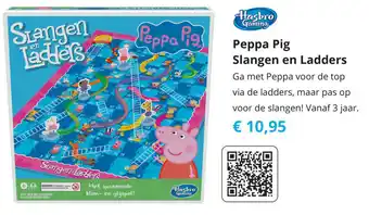 Tom Peppa Pig Slangen en Ladders aanbieding