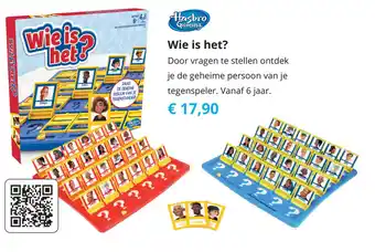 Tom Wie is het? aanbieding