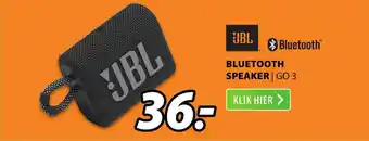 Expert JBL Bluetooth Speaker | Go 3 aanbieding