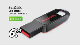 Expert SanDisk USB-Stick | Cruzer Spark 32GB aanbieding