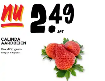 Jumbo CALINDA AARDBEIEN 400g aanbieding