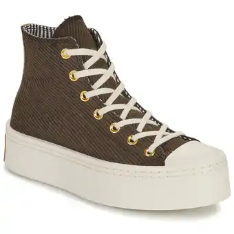 Spartoo Converse Hoge Sneakers CHUCK TAYLOR ALL STAR MODERN LIFT aanbieding