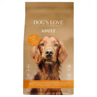 Zooplus 12kg Dog's Love Adult Kalkoen Hondenvoer Droog aanbieding