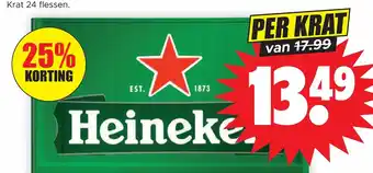 Dirk Heineken bier aanbieding