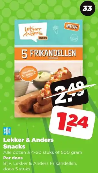 PLUS Lekker & Anders Snacks aanbieding