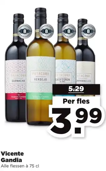 PLUS Vicente Gandia 75 cl aanbieding