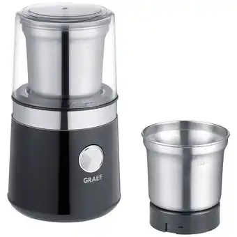 Conrad Graef Kaffeemühle CM102EU Koffiemolen Zwart, RVS aanbieding