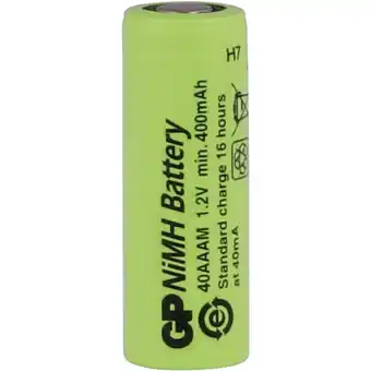 Conrad GP Batteries GPIND40AAAMB Speciale oplaadbare batterij 2/3 AAA Flat-top NiMH 1.2 V 400 mAh aanbieding