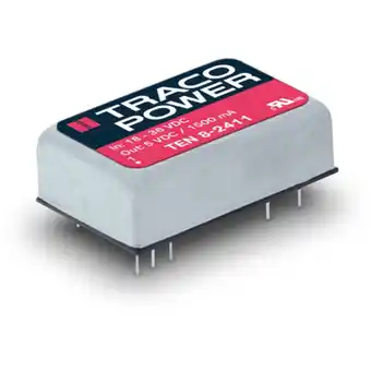 Conrad TracoPower TEN 8-1212 DC/DC-converter, print 12 V/DC 12 V/DC 665 mA 8 W Aantal uitgangen: 1 x Inhoud 1 stuk(s) aanbieding