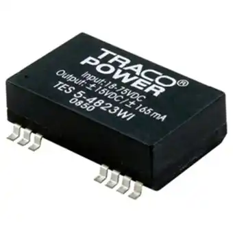 Conrad TracoPower TES 5-2413WI DC/DC-converter, SMD 24 V/DC 5 V/DC 200 mA 5 W Aantal uitgangen: 1 x Inhoud 1 stuk(s) aanbieding