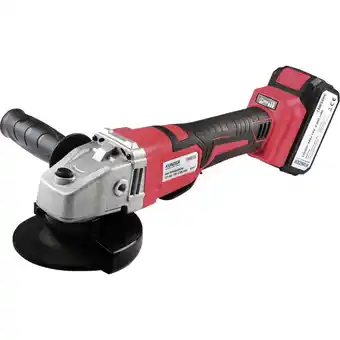 Conrad Kunzer 7AWS125 Haakse accuslijper 125 mm Incl. accu, Incl. koffer, Incl. lader 18 V 4000 mAh aanbieding