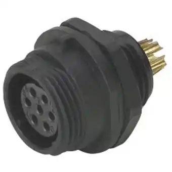 Conrad Weipu SP1312 / S 7 Ronde connector Bus, inbouw Totaal aantal polen: 7 Serie (ronde connectors): SP13 1 stuk(s) aanbieding