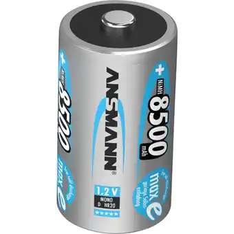 Conrad Ansmann maxE HR20 Oplaadbare D batterij (mono) NiMH 8500 mAh 1.2 V 1 stuk(s) aanbieding