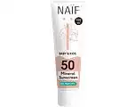 De Online Drogist Naif Care Baby&Kids Minerale Zonnecrème 0% perfume SPF50 aanbieding