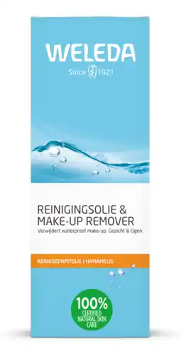 De Online Drogist Weleda Reinigingsolie & Make-up Remover 150ML aanbieding