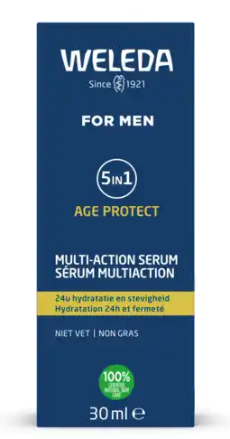 De Online Drogist Weleda Men 5-in-1 Multi-Action Serum 30ML aanbieding