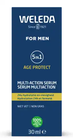 De Online Drogist Weleda Men 5-in-1 Multi-Action Serum 30ML aanbieding