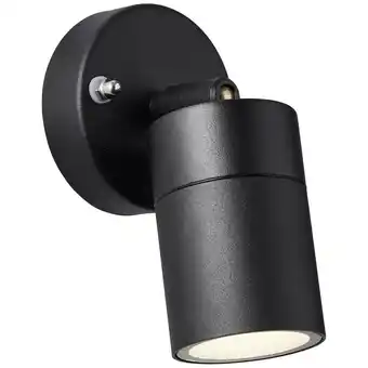 Conrad Brilliant Jandy 90965A06 Buitenlamp (wand) GU10 Zwart aanbieding