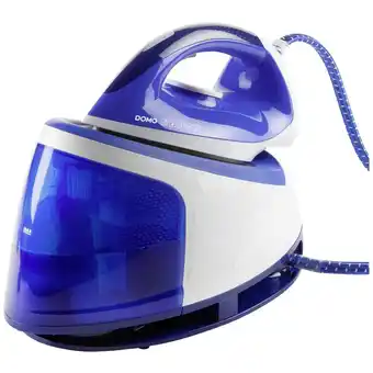 Conrad DOMO DO1069S Stoomstrijkijzer Blauw-wit 2200 W aanbieding