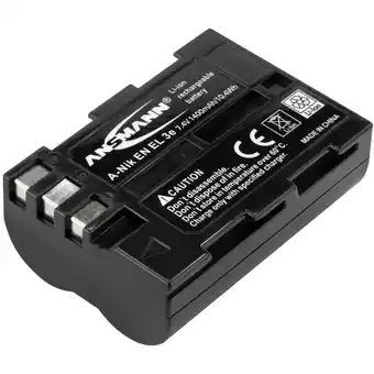 Conrad Ansmann A-Nik EN EL 3e Camera-accu Vervangt originele accu EN-EL3e 7.4 V 1400 mAh aanbieding