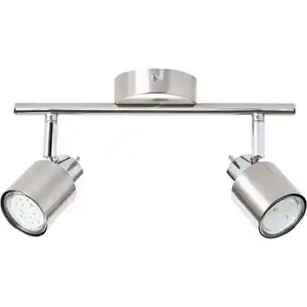 Conrad Brilliant Andres 74513/77 Plafondspot LED GU10 84 W Nikkel, Chroom aanbieding