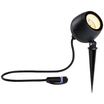 Conrad Paulmann Kikolo 94768 Verlichtingssysteem Plug&Shine LED-tuinspot LED 6.2 W Goud Antraciet aanbieding