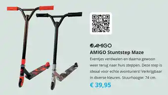 Tom AMIGO Stuntstep Maze 74cm aanbieding