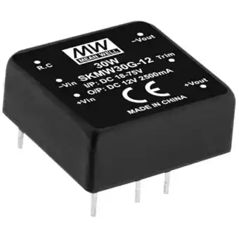 Conrad Mean Well SKMW30G-12 DC/DC-converter 2.5 A 30 W Aantal uitgangen: 1 x Inhoud 1 stuk(s) aanbieding