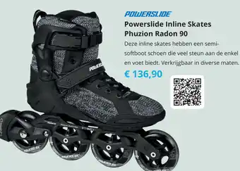 Tom Powerslide Inline Skates Phuzion Radon 90 aanbieding